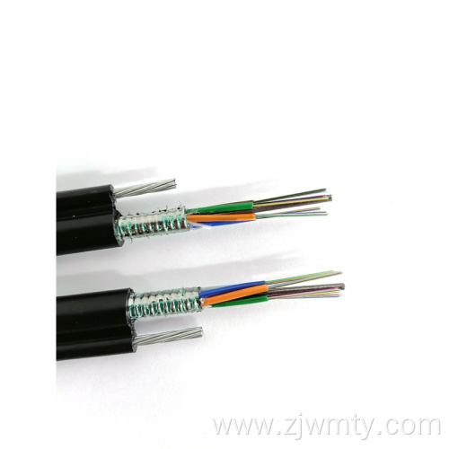 outdoor Figure 8 G652D fiber optic cable armoured